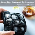 thumbnail image 3 of Black Ice Cube Mold, Pack Of 2 Large Silicone Ice Cube Containers With Lid, Bpa-Free For 30 Large Ice Cubes (3cm), 3 of 6