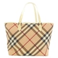 thumbnail image 2 of Pre-Owned Burberry Check Tote Bag PVC Women's BURBERRY, 2 of 33