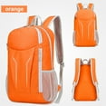 thumbnail image 2 of Hvmvliv Foldable Hiking Backpack Outdoor Lightweight Hiking Backpack Waterproof, Large-Capacity 16L Packable Daypack Foldable Small Backpack for Travel, Biking, Camping Orange, 2 of 6