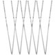 thumbnail image 1 of unbranded 10Ud Pinchos Para Asar Inoxidable Para Barbacoa Con Plano Antideslizante, 1 of 8