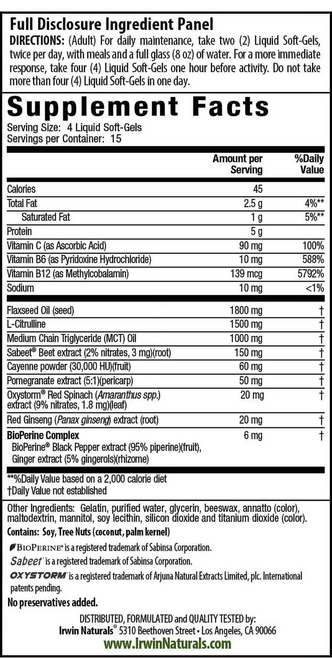 Irwin Naturals Econo Size Stored Fat Belly Burner – 150 Liquid Soft-Gels