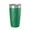 Green, variant on Secord Lake Tittabawassee Map Tumbler Travel Mug Insulated Laser Engraved Coffee Cup Michigan 20 oz White