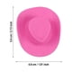 thumbnail image 2 of 10Pcs Mini sombrero de vaquero de plástico Mini sombrero occidental lindo sombrero del partido de la muñeca Sombreros para Pretend Play Dollhouse Decoración, 2 of 3