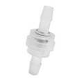 thumbnail image 2 of BTOER 1Pcs Plastic One-Way Non-Return Fluids Check Valve For Fuel Gas Liquid Home Improvement Parts Diameter 3-12mm White Check Valve, 2 of 9