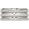thumbnail image 4 of Stainless Steel Polished 10mm Grooved Band (Size 8) Made In China sr347-8, 4 of 5