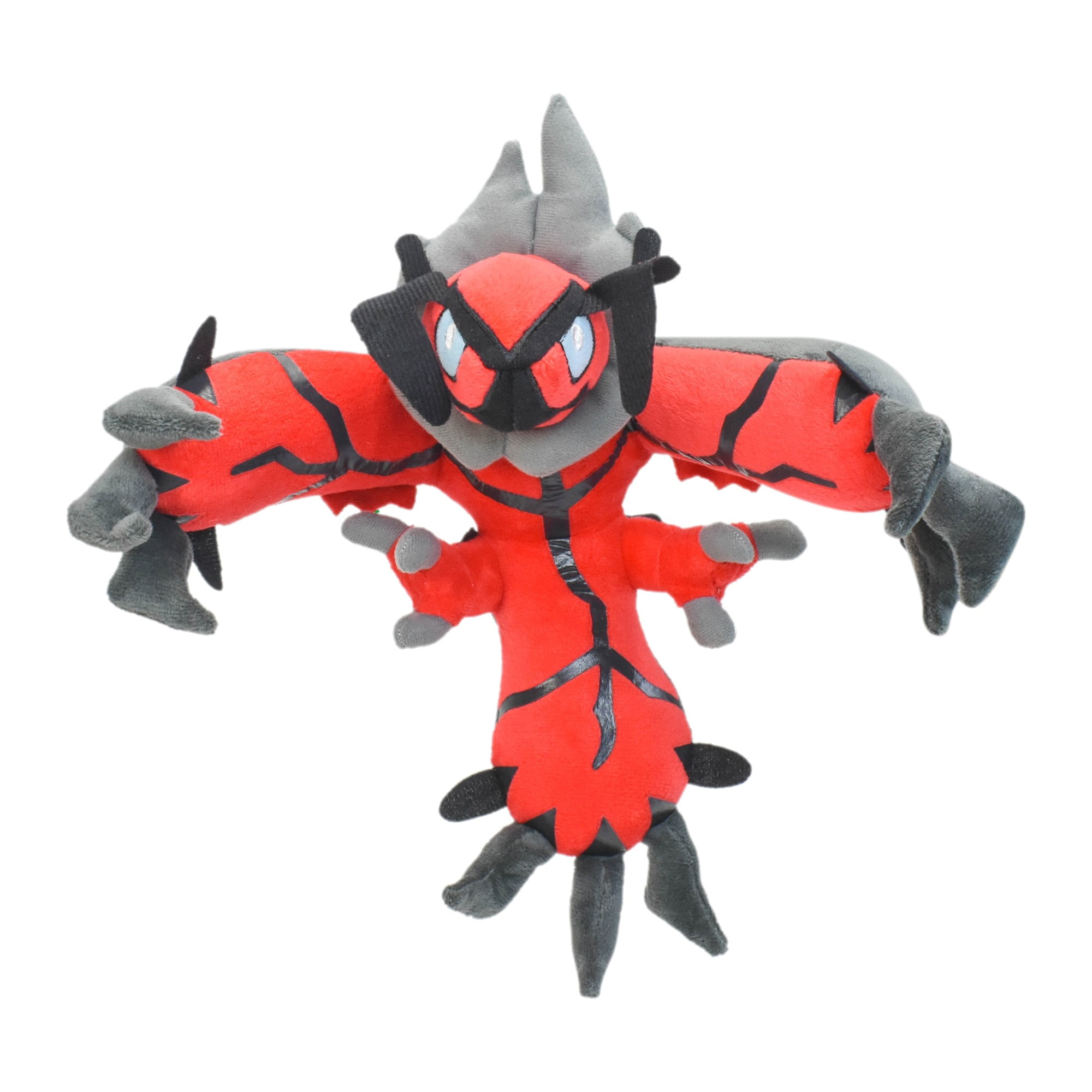Piusho P-okemon Plush Toy 10.3' Yveltal Stuffed Animal, Game Doll for Collectible Gift, Soft Plushies for Cuddle, Cute Cartoon Character