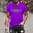 thumbnail image 1 of Sweatshirt 3D Casual Retro Pattern Series Men's T-shirt, 1 of 2