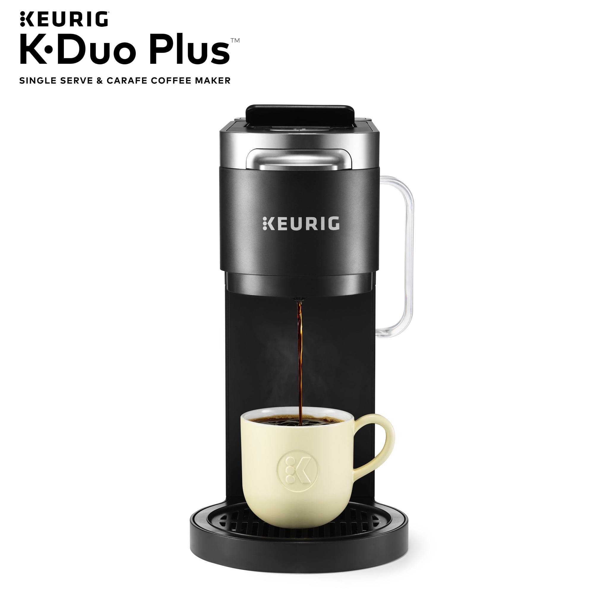 Keurig K-Duo Plus Single Serve and Carafe Coffee Maker - Black