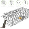 JLLOM Humane Rat Trap Small Rodent Trap Collapsible Live Chipmunk Traps