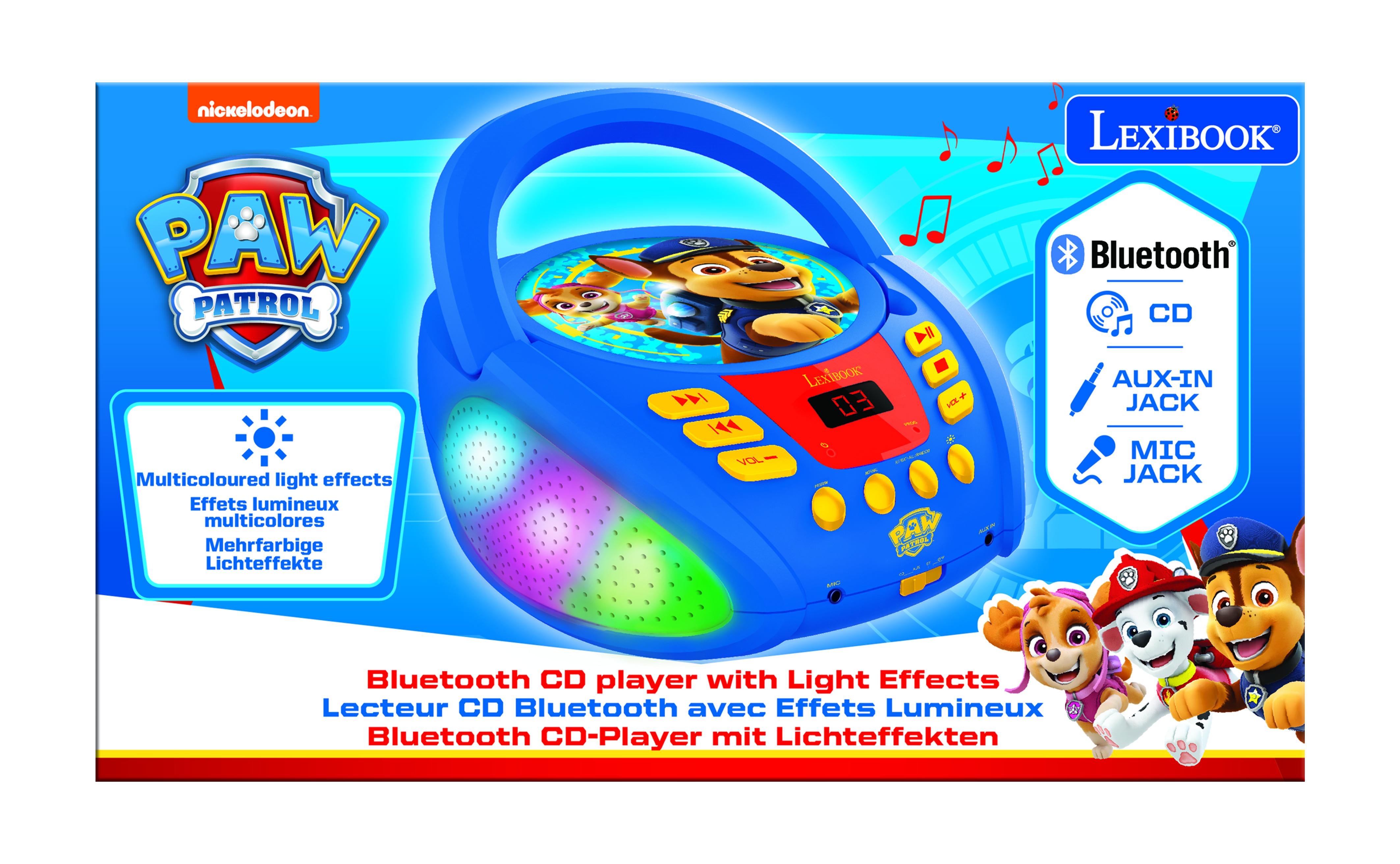 Lexibook - Paw Patrol - Bluetooth CD player for kids – - Walmart.com
