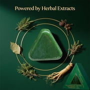 Nature Seven Green Soap Shampoo, Nature Triangle Shampoo Bar, Polygonum Shampoos Soap, Cepress Orientalis Usman Herbal Hair Strengthening Soap, Strengthens Smooths Hair (1PC)
