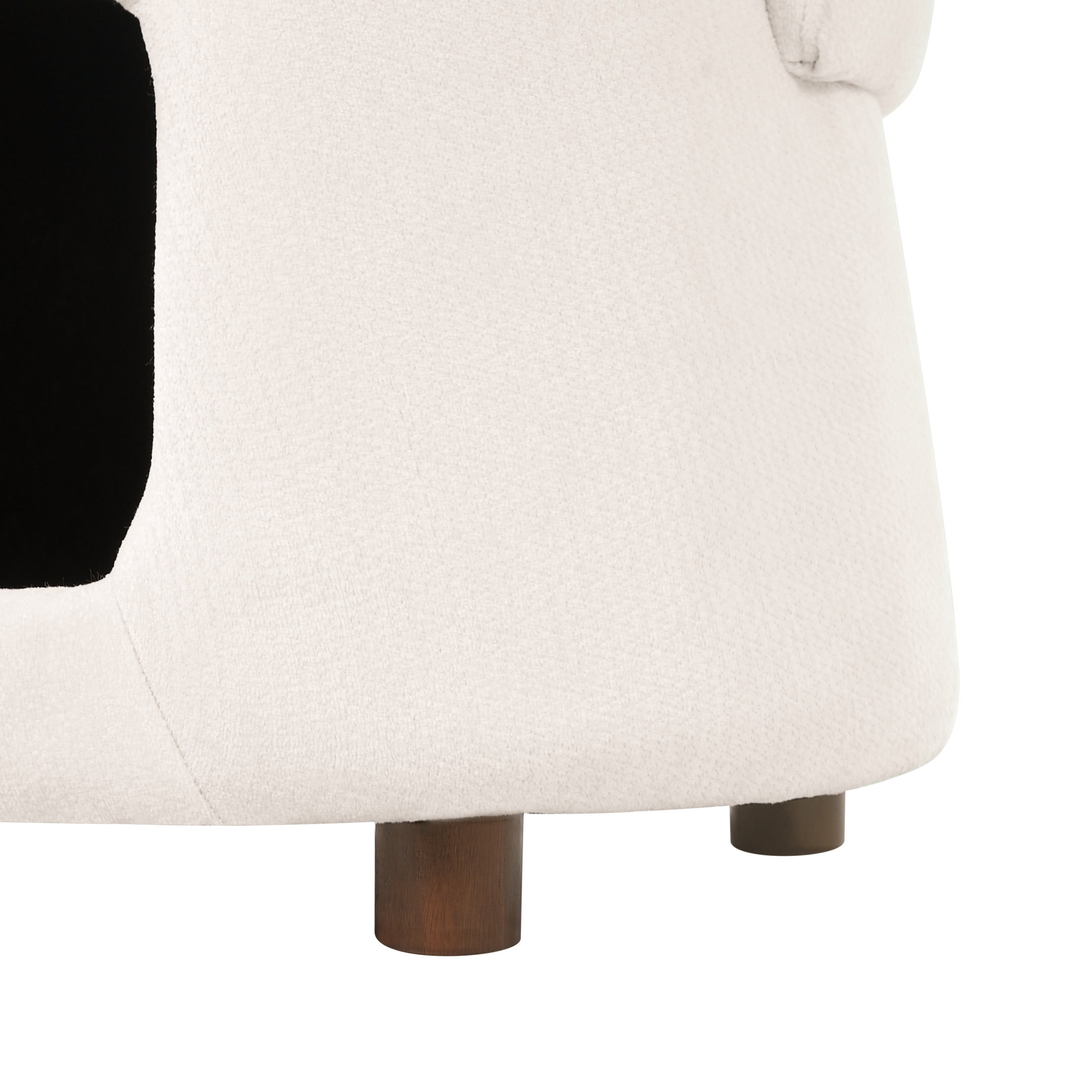 Christopher Knight Home Pet Friendly Accent Chair with Hidden Storage Nook, Convertible Stool, Beige