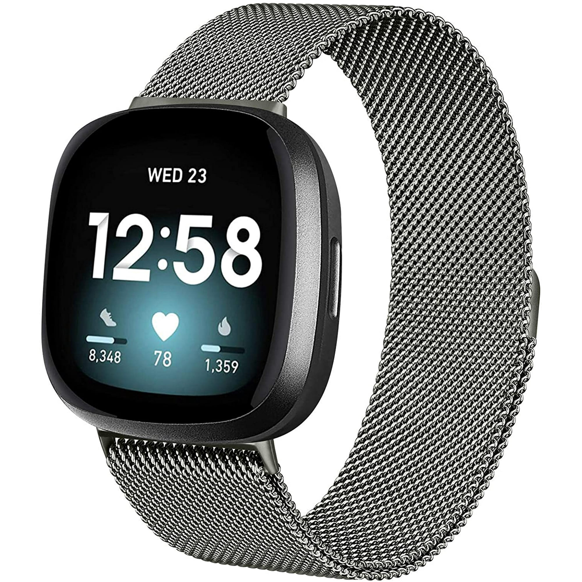 Metal Bands Compatible with Fitbit Versa 3 & Fitbit Sense