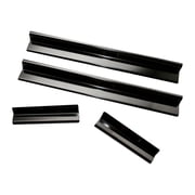 Rugged Ridge by RealTruck Door Entry Guards for Wrangler JK | Black | 11216.11 | Compatible with 2007-2018 Jeep Wrangler JK