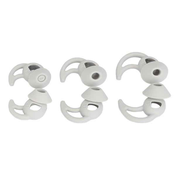 Puntas de Silicona para Auriculares 3 Juegos de Puntas de Repuesto de Auriculares Profesionales de Silicona para Auriculares Deportivos Cómodas y Suaves Puntas de Silicona