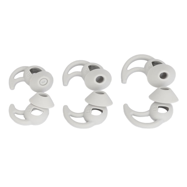 Silicone Earbud Tips For , 3 Sets Professional Earbuds Replacement Tips Silicone For Sport Earphones, Comfortable Soft S M L Size Silicone Earbuds Tips