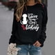 thumbnail image 1 of Puntoco Mujeres Casual Manga Larga Impresión O-Cuello tops Camisa Blusa Pullover Puntoco Puntoco-4520, 1 of 3