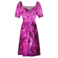 thumbnail image 5 of Pretty in Pink Sleeveless Dress dress korean style chic and elegant woman dress, 5 of 7