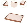 thumbnail image 6 of hengtong Jewelry Organizer Tray Compartments Suede Velvet for Bracelets Necklace Home Beige, 6 of 9