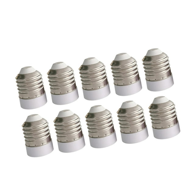 Adaptador de enchufe,Adaptador y convertidor de casquillo E27 a E14,Adaptador de base de lámpara Portalámparas,Portalámparas Casquillo E27 Conversión de casquillo E14,Adaptador convertidor