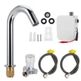 thumbnail image 2 of Automatic Sensor Faucet, Hands Free Sink Tap Touchless Sensor Bathroom Faucet Infrared Sensor Water Tap With Hose For Bathroom Basin Kitchen Sink, 2 of 8