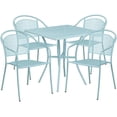 thumbnail image 4 of 28SQ White Patio Table Set, 4 of 5
