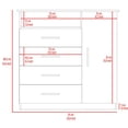 thumbnail image 4 of 2 Piece Full Size Black Bedroom Set with Interlocking Mechanism for Easy Assembly Ideal for DIY Enthusiasts, 4 of 5