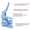 thumbnail image 3 of 50MM Fridge Magnet Making Machine Square Badge Button Pins Art Crafts Making Punch Press Tool, 3 of 6