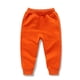 thumbnail image 4 of Odeerbi 1-10 Años Niños Niñas Algodón Pantalones Workout Athletic Deportes Jogger Pantalones Color Sólido Cintura Elástica Casual Joggers, 4 of 5