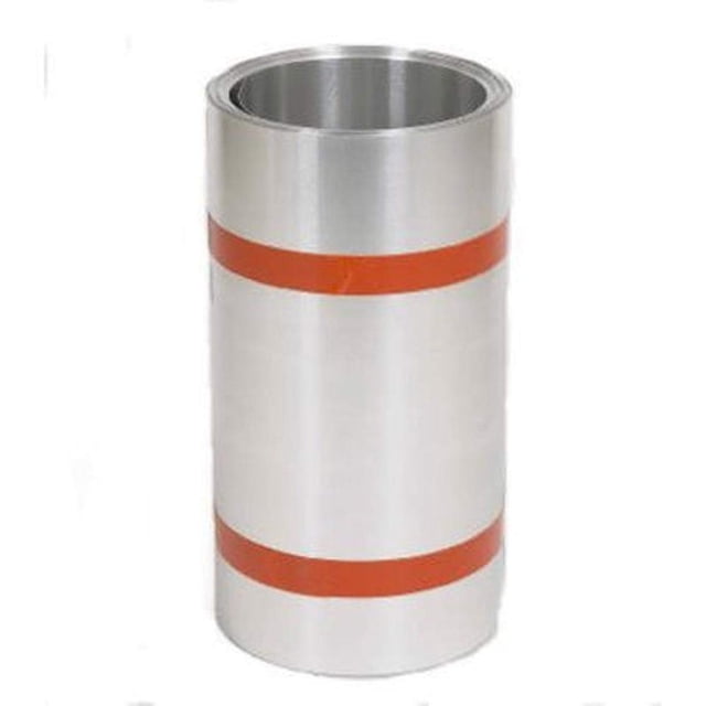 Tapajuntas de aluminio Amerimax 68312 con acabado fresado, 30 x 25 cm
