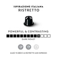 thumbnail image 3 of Nespresso Capsules Original, Ristretto, Dark Roast Espresso Coffee, 50-Count Espresso Coffee Pods, 3 of 8