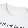 thumbnail image 4 of Birthday Squad, Gildan Unisex Softstyle T-Shirt, Graphic Tee, S-3XL, 4 of 5