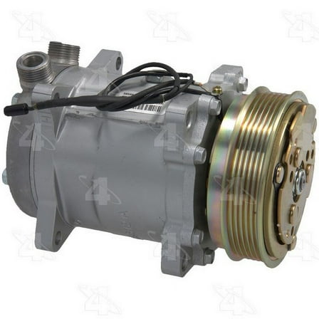 Four Seasons A/C Compressor P/N:58580 Fits select: 1989-1990 JEEP WRANGLER / YJ, 1987-1988 JEEP WRANGLER