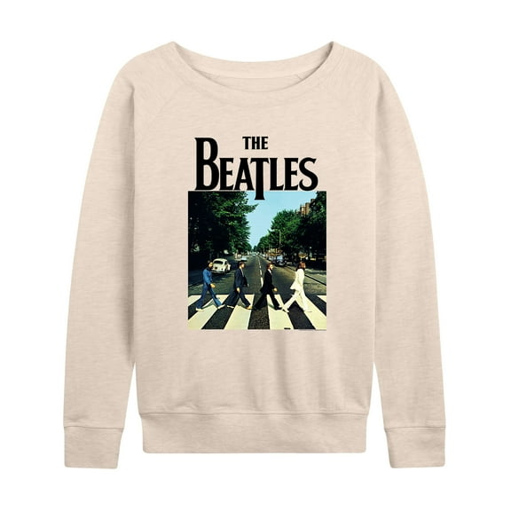 The Beatles - Classic Abbey Road - Women's Lightweight French Terry Long Sleeve Shirt