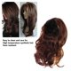 thumbnail image 4 of Long Highlight Wig Realistic Layered Fashionable Heat Resistant Synthetic Brown Wig for Women, 4 of 5