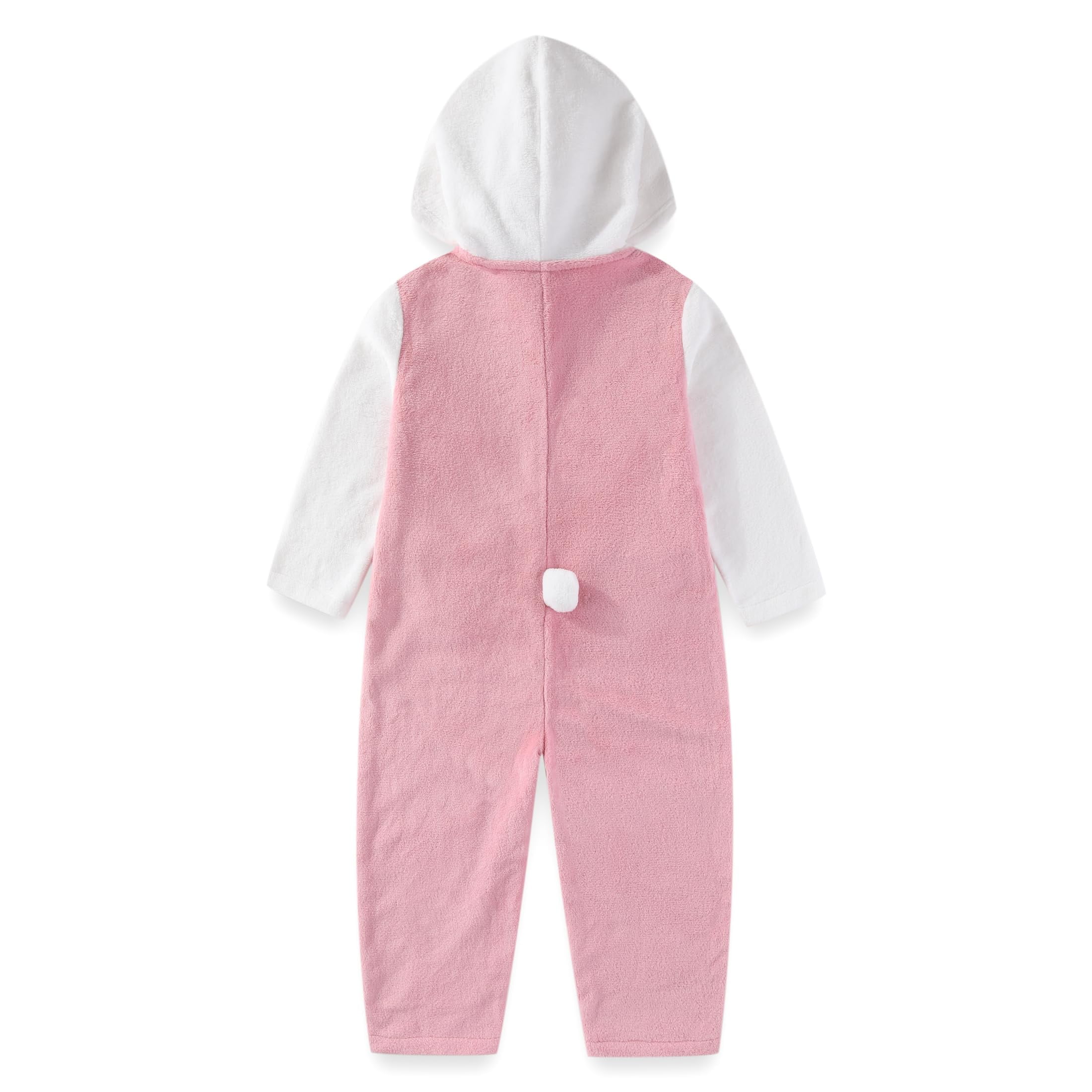 Hello Kitty Sanrio Cosplay Hooded Coverall with Ears and Bow (Girls), Sizes 3T-12