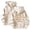 Beige, variant on Unisex Streetwear Letter Print Zip Up Hooded Sweatshirt Loose Fit Pullover Casual Comfort Wear