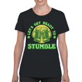 thumbnail image 2 of Lets Get Ready to Stumble Funny St. Patricks Day Beer Design Women's T-shirt, 2 of 3