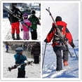 thumbnail image 4 of Sangles de Transport de Ski Réglables Portables Sangles d'Épaule de Ski Double Planche Fixe, 4 of 4