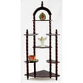 thumbnail image 1 of Frenchi Home Furnishing 3-Tier Wall Corner Shevles, 1 of 2
