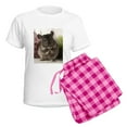 thumbnail image 5 of CafePress - Lovely Chinchilla Women's Light Pajamas - Women's Short Sleeve Print T-Shirt and Pants Light Cotton Pajama Set, 5 of 7