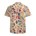 thumbnail image 3 of High Quality Hawaiian Shirts for Men Short Sleeve Aloha Beach Shirt Floral Summer Casual Button Down Shirts Blouses UJGKVW, 3 of 7