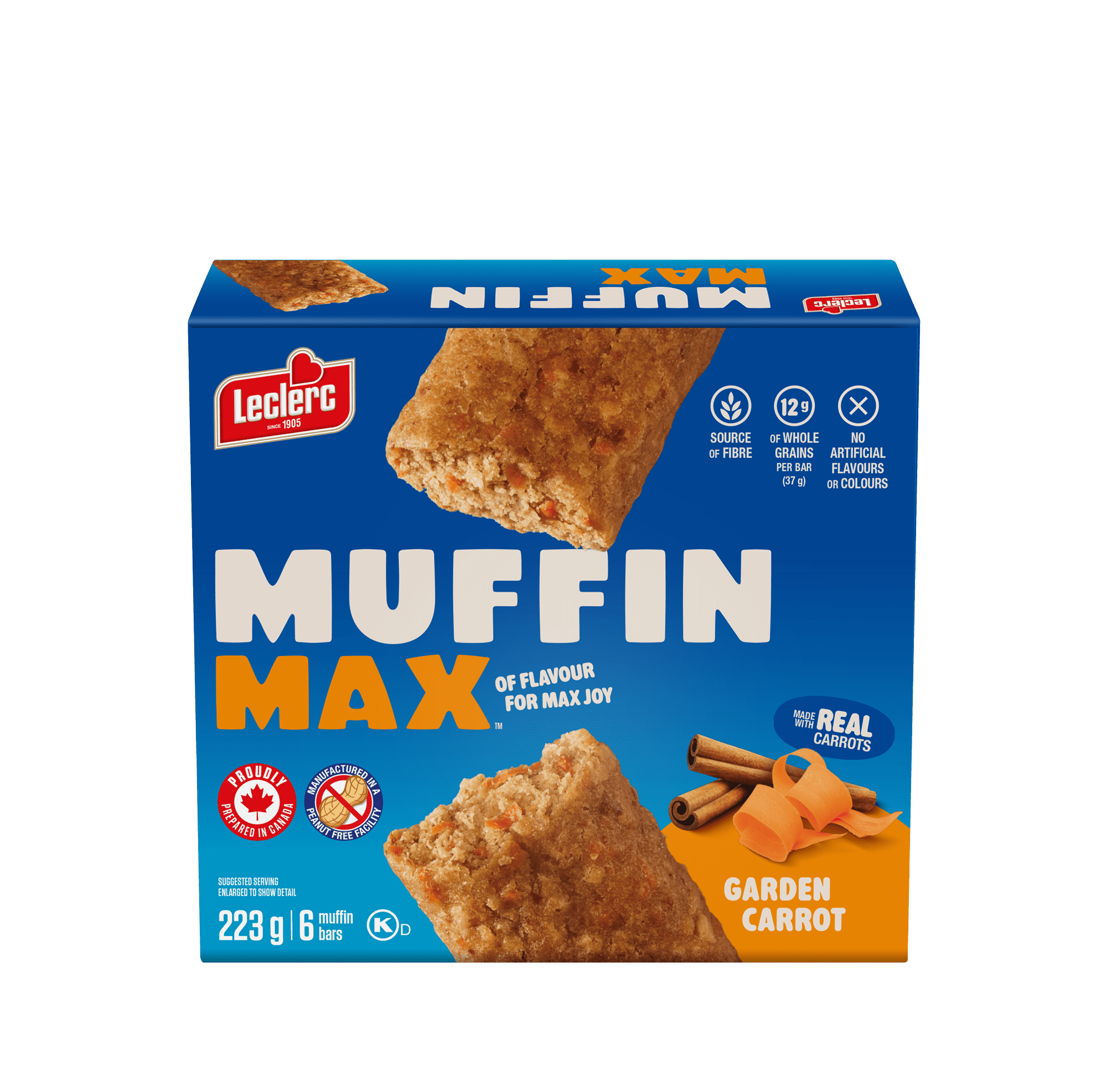 Muffin Max Barres Muffin Carottes