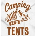 thumbnail image 2 of Camping Its In Tents Funny Outdoors Plus Size Long Sleeve Graphic Tee Shirt Brisco Brands 2X, 2 of 5