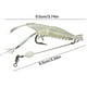 thumbnail image 2 of Señuelo de pesca de gambas que brilla en la oscuridad - Acción de natación realista con anzuelo para peces de agua salada y dulce, 2 of 3