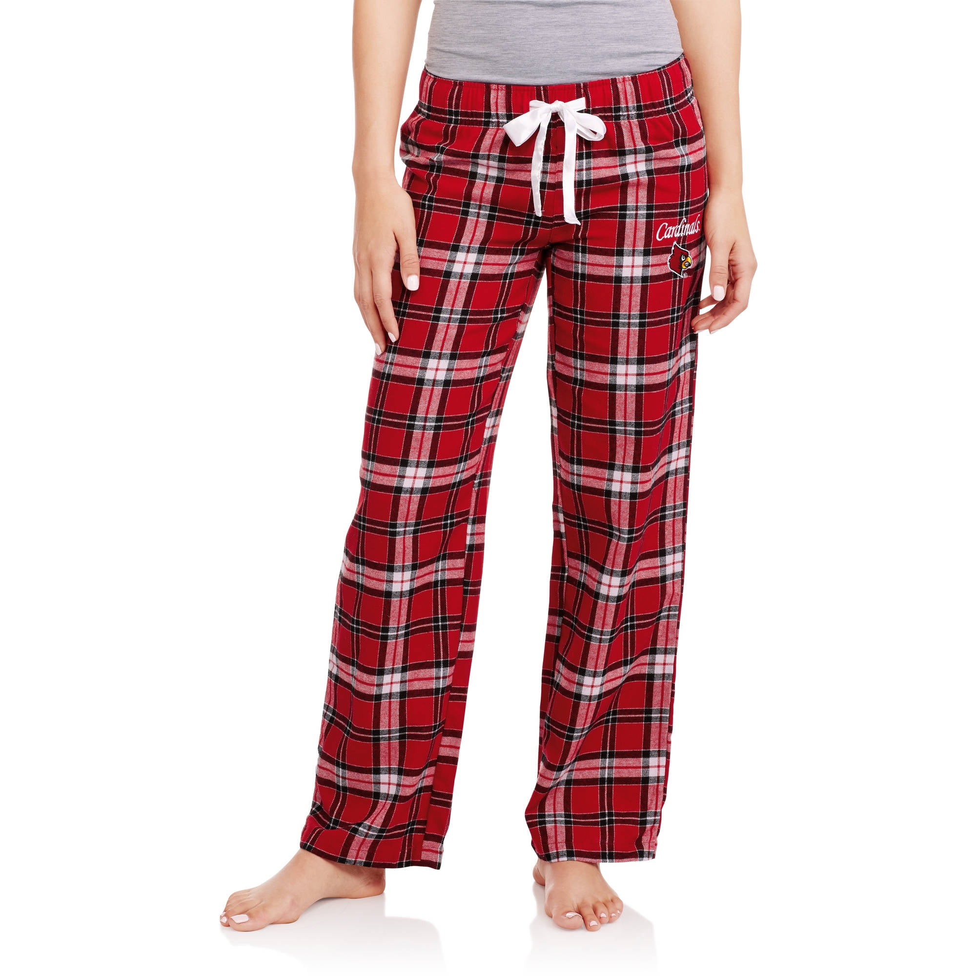 NCAA Louisville Ladies' Flannel Pants - Walmart.com