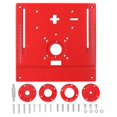 thumbnail image 1 of Máquina de corte eléctrica de la herramienta de carpintería auxiliar de la placa de inserción de la tabla del router, roja Feliz Sencillez, 1 of 5