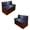 Galaxy Frog, variant on ZUXONGSY Raven Skull Rose Print 4 Pcs RV Dinette Cushion Covers Elastic Camper Cushion Slipcover Non-Slip RV Couch Cover Furniture Protector for RV Camper Car Bench