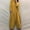 Yellow, variant on Women Casual Solid Pocket Romper Long Playsuit Strap Long Sleeve Jumpsuit