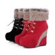 thumbnail image 5 of Botas de felpa con lentejuelas y tacones súper altos para damas Wmkox8yii  sa2874, 5 of 7
